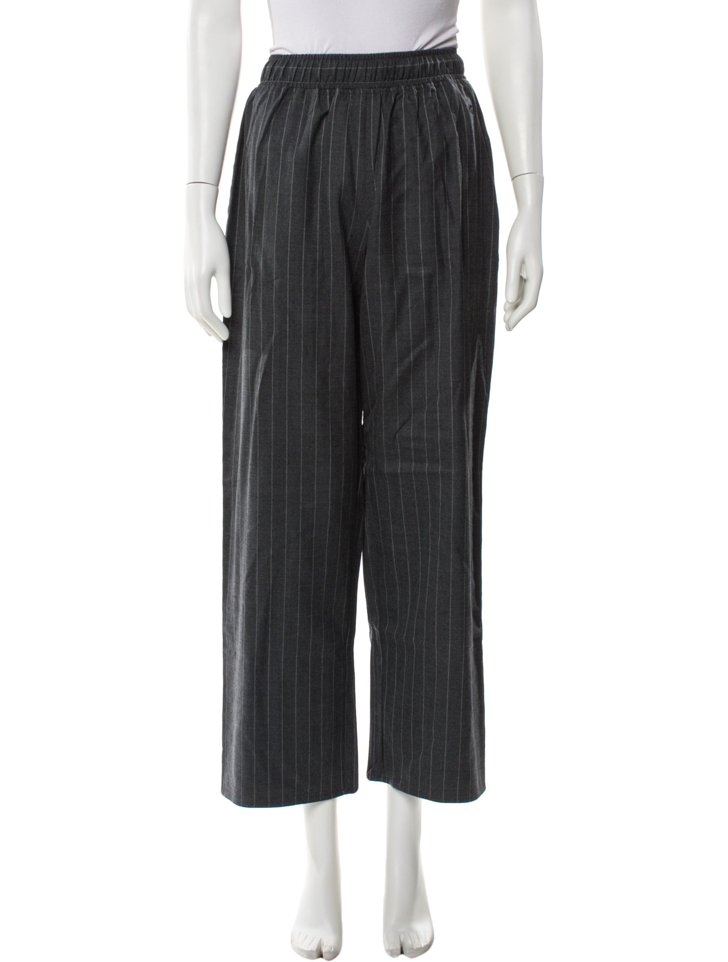 Miaou Striped Wide Leg Pants