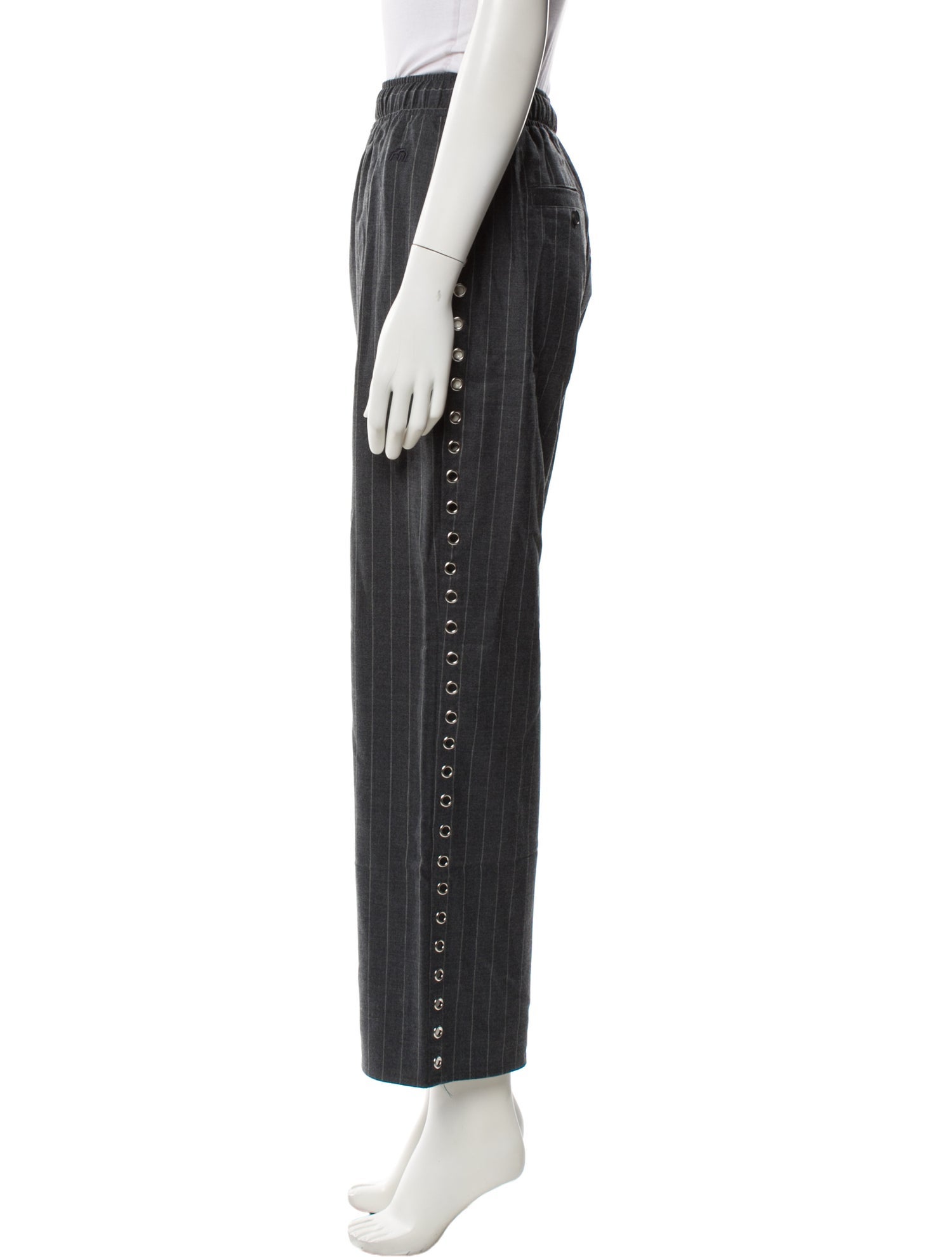 Miaou Striped Wide Leg Pants