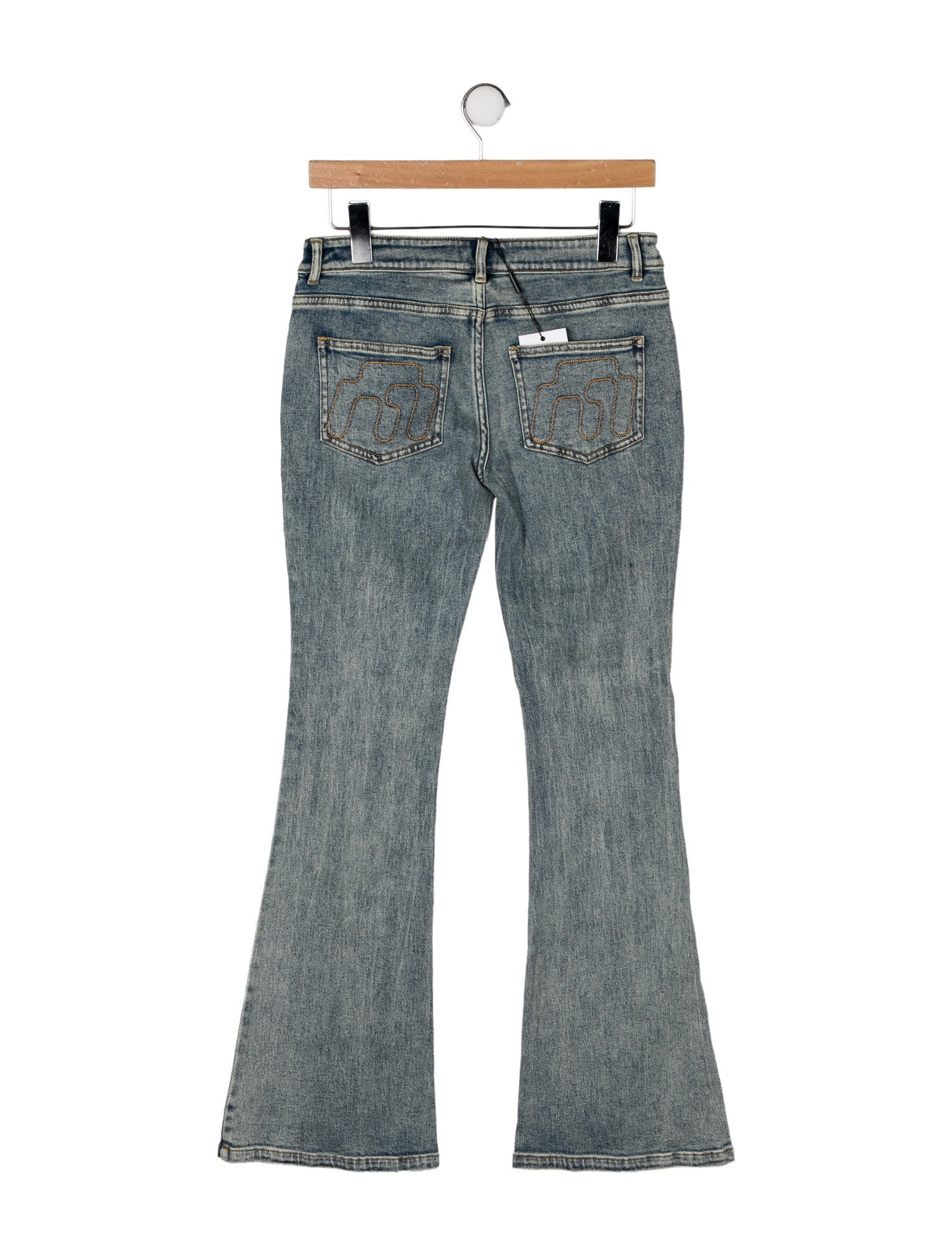 Miaou Low-Rise Wide Leg Jeans w/ Tags