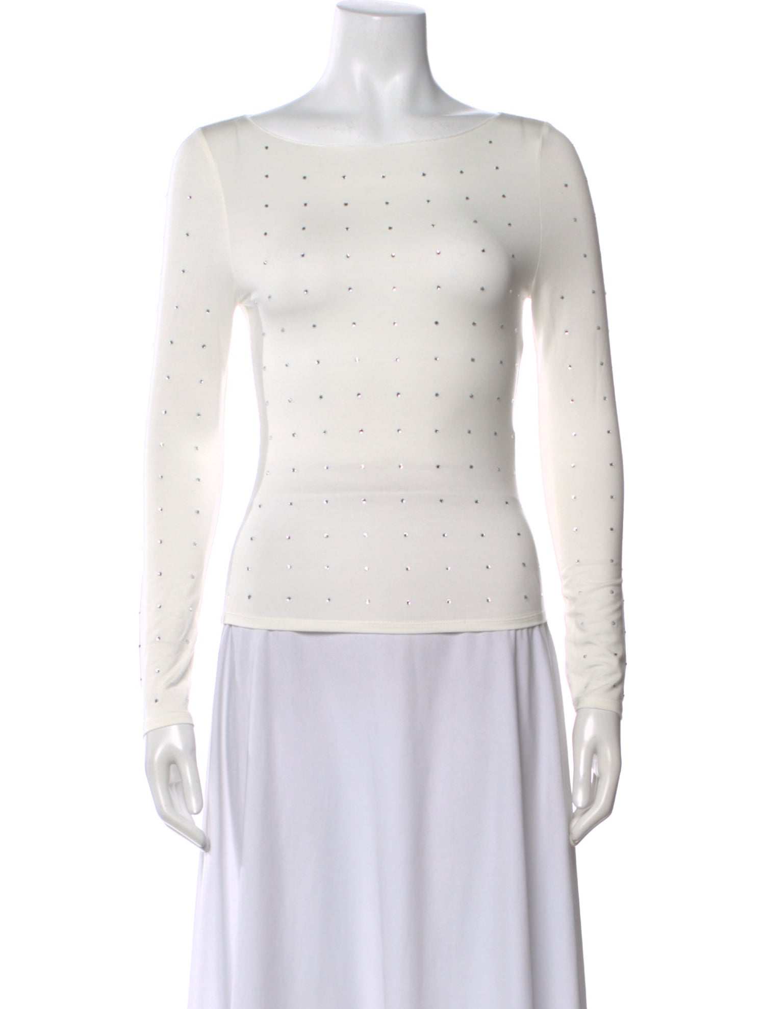 Miaou Graphic Print Crew Neck Top
