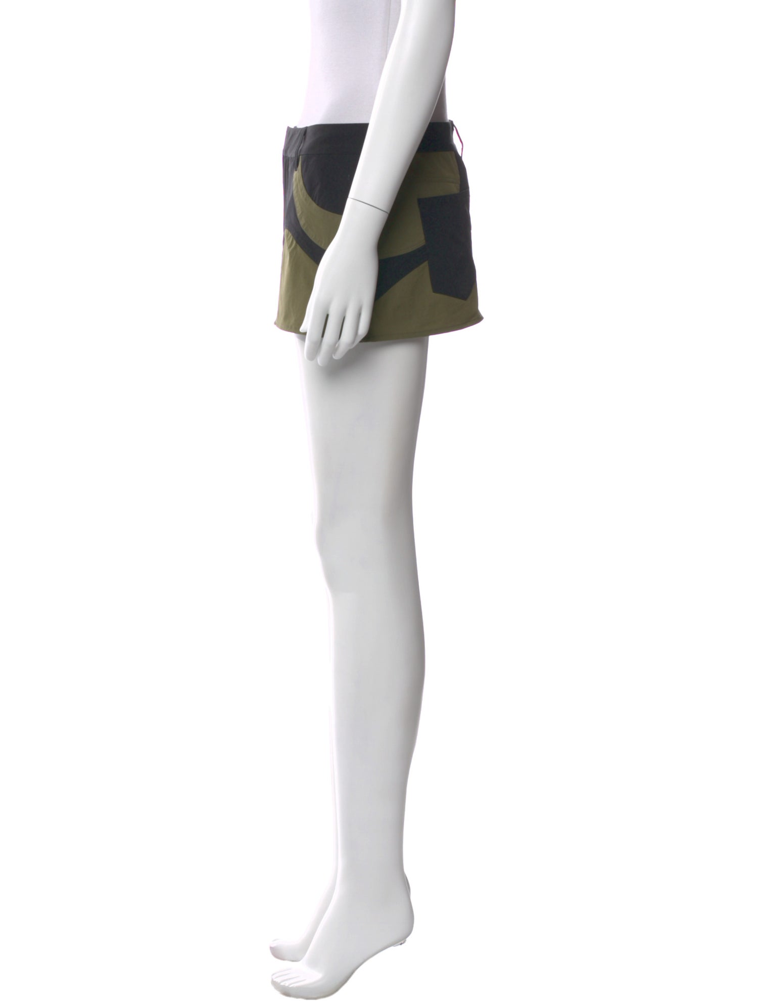 Miaou Printed Mini Skirt
