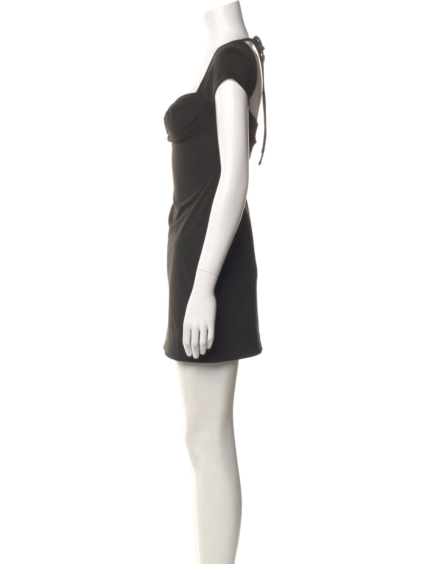 Miaou Square Neckline Mini Dress