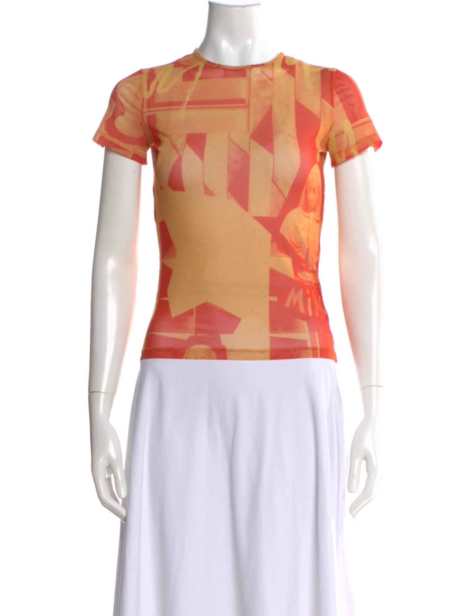 Miaou Graphic Print Crew Neck T-Shirt