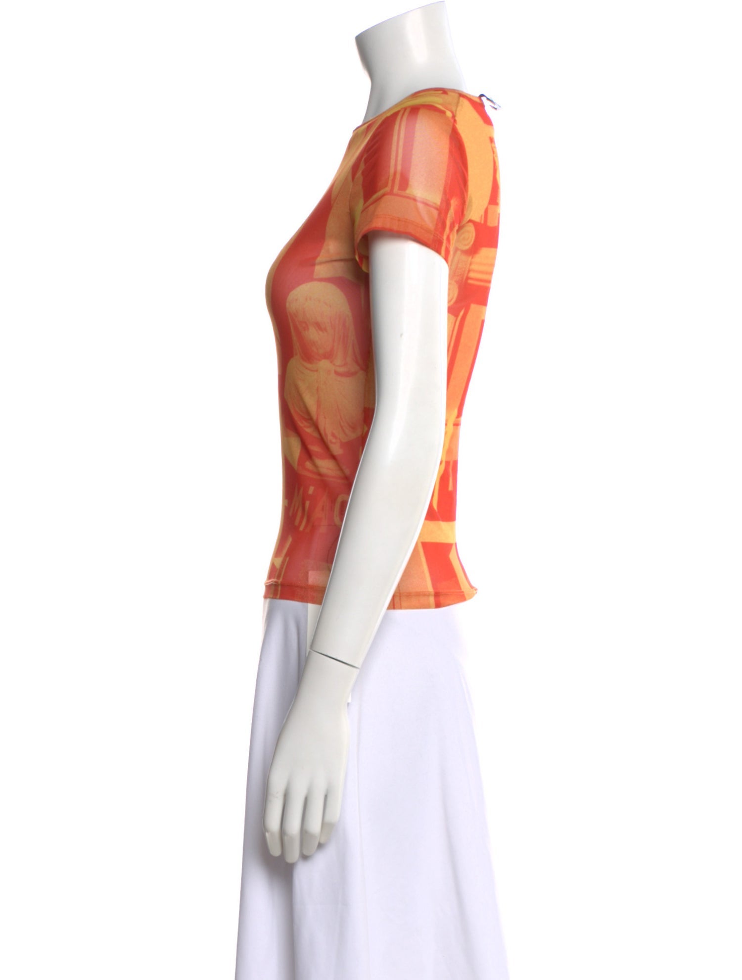 Miaou Graphic Print Crew Neck T-Shirt