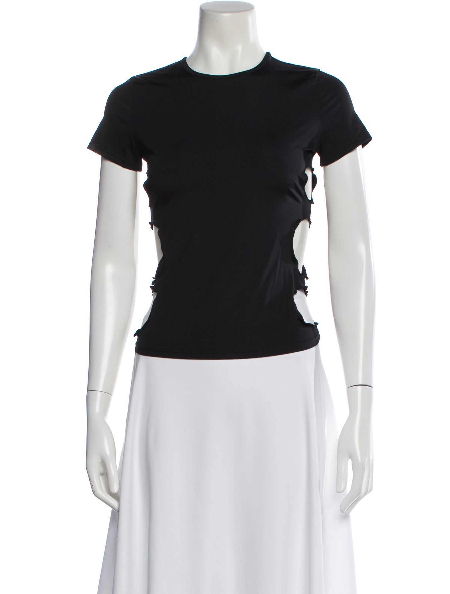 Miaou Crew Neck Short Sleeve Top