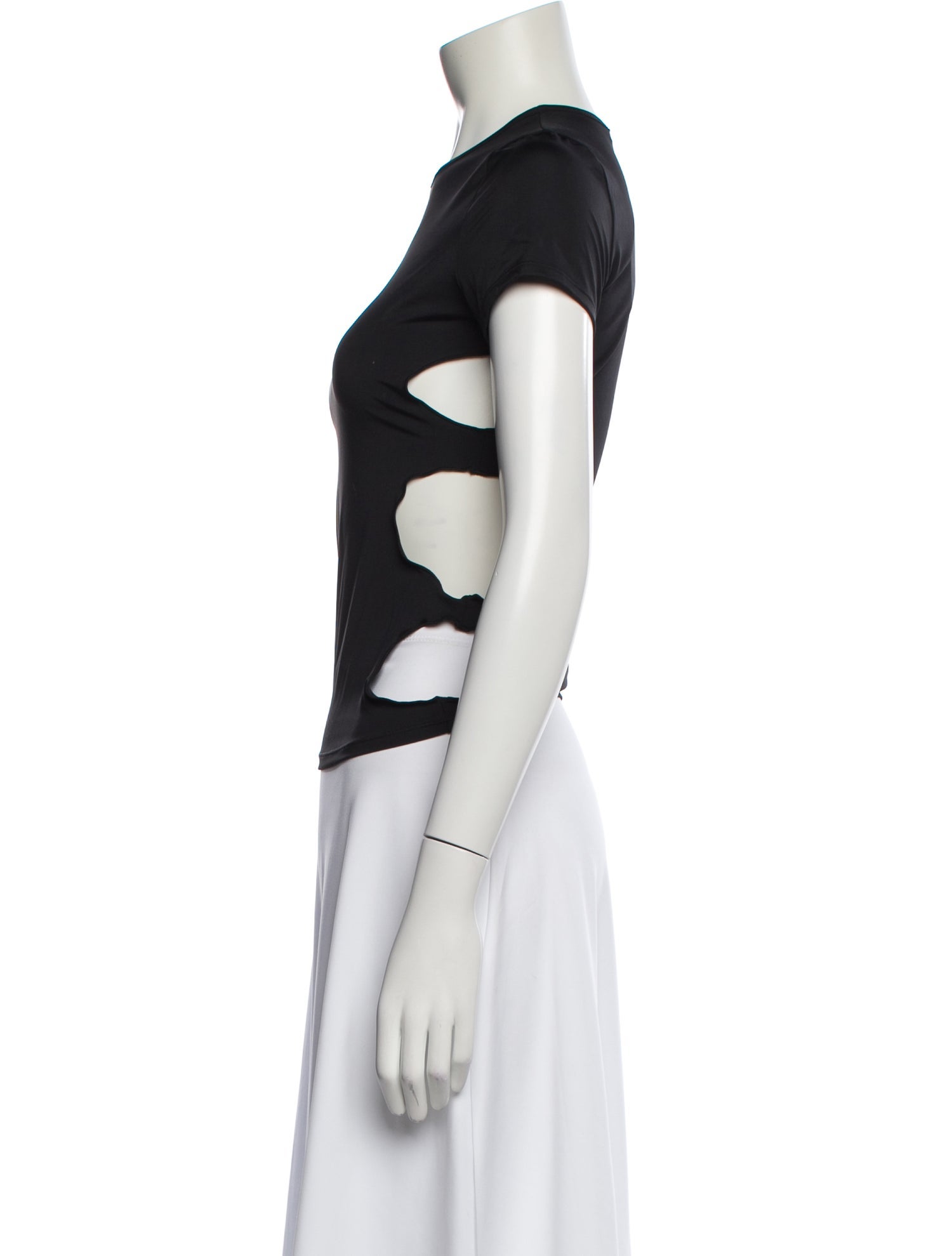 Miaou Crew Neck Short Sleeve Top