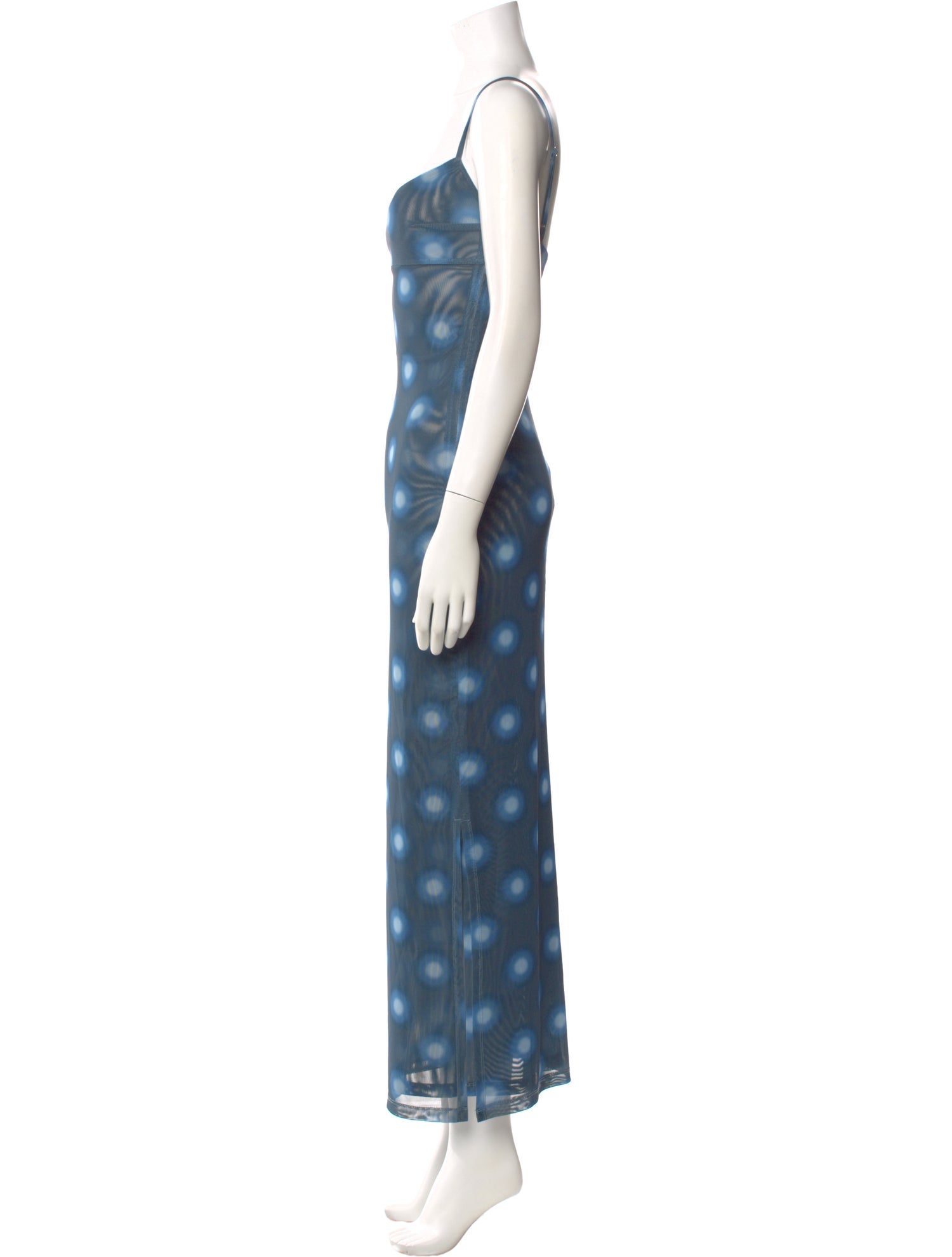 Miaou Mesh Long Dress
