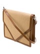 Marina Raphael Raffia Shoulder Bag