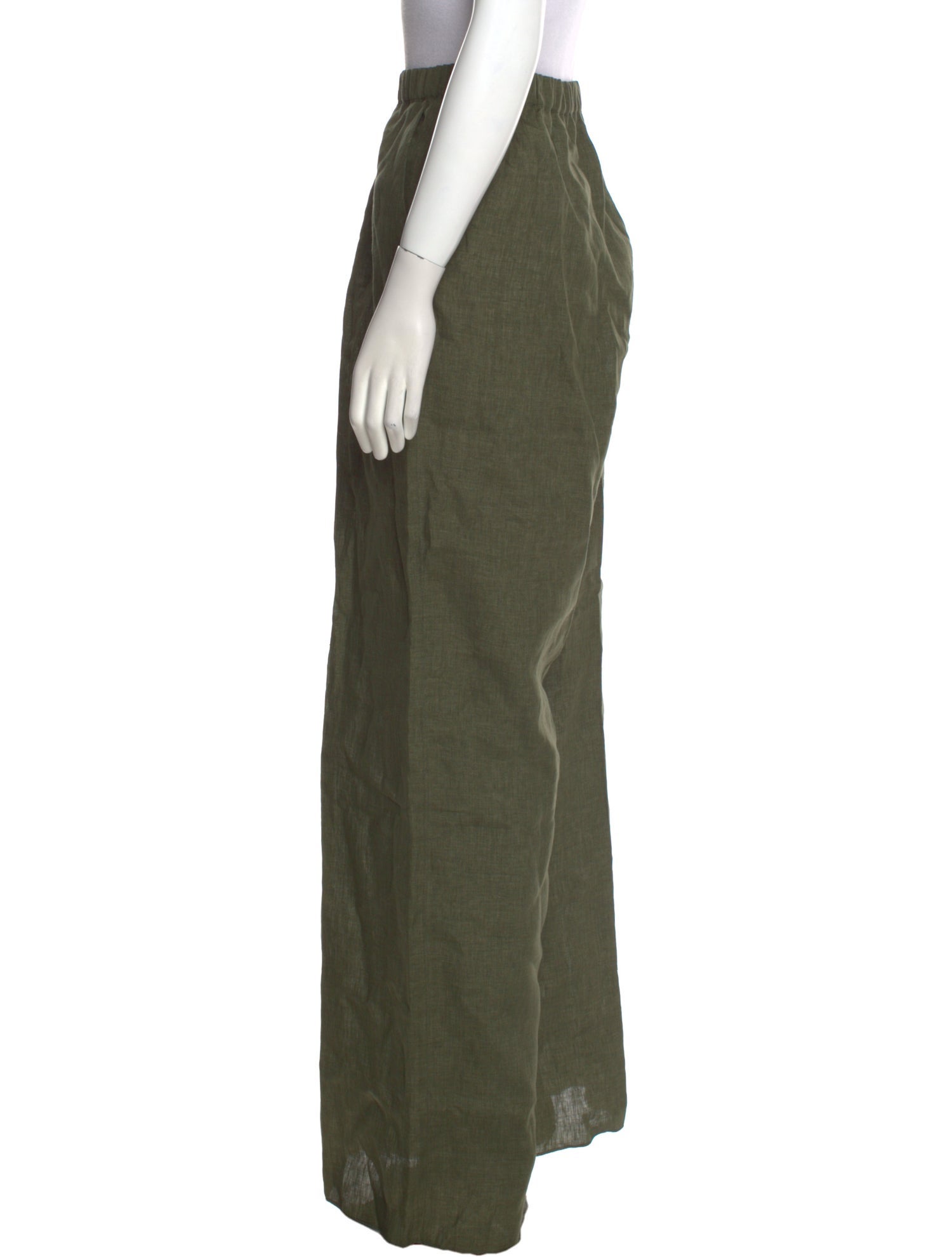 Marina Raphael Linen Wide Leg Pants w/ Tags