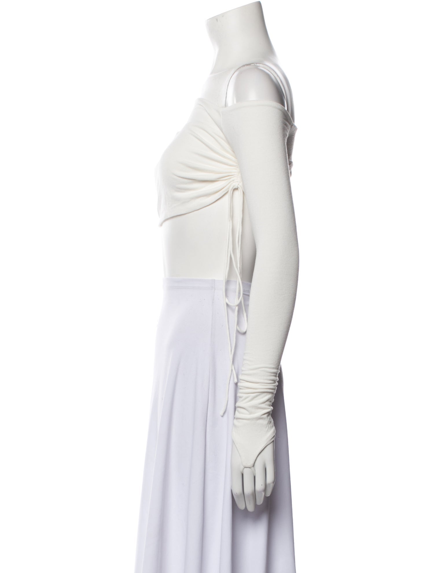 Manuri Strapless Crop Top