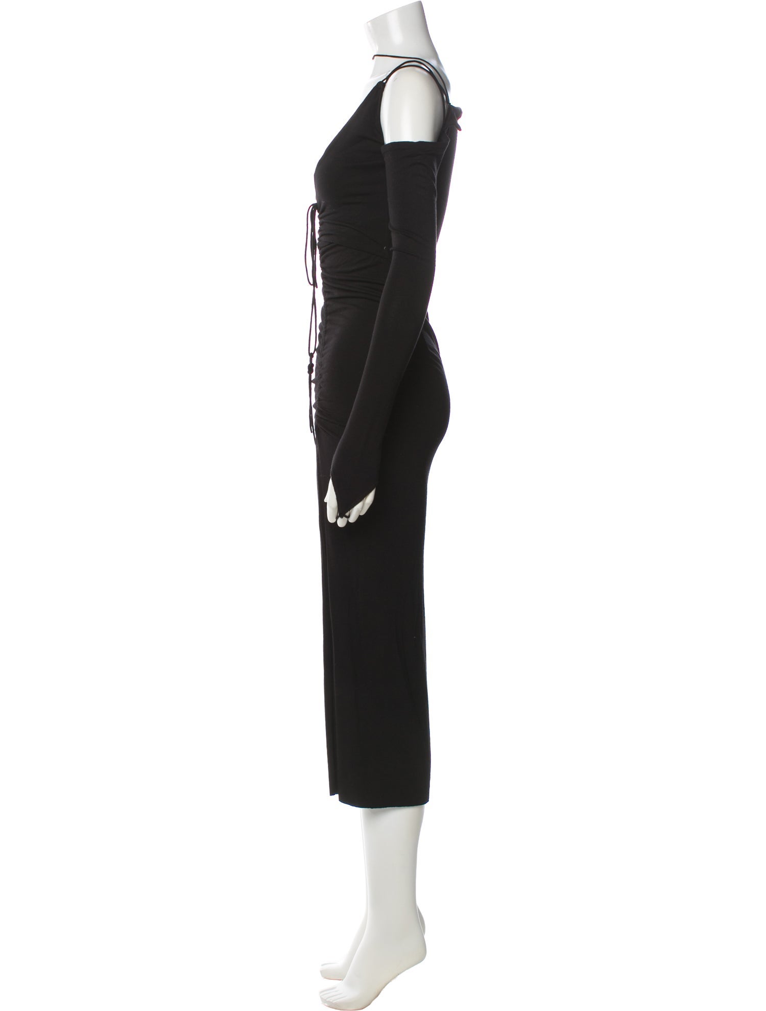 Manuri V-Neck Long Dress