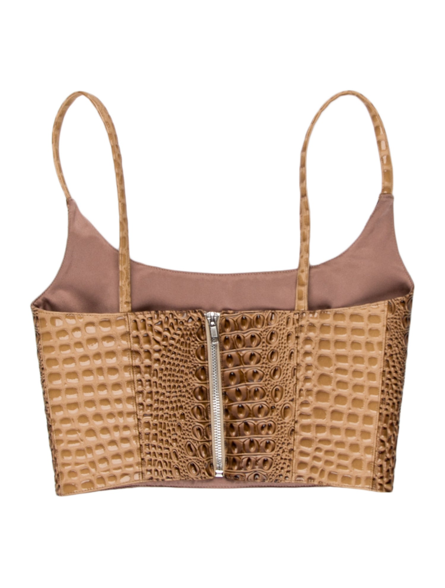 MIA VESPER Scoop Neck Sleeveless Crop Top