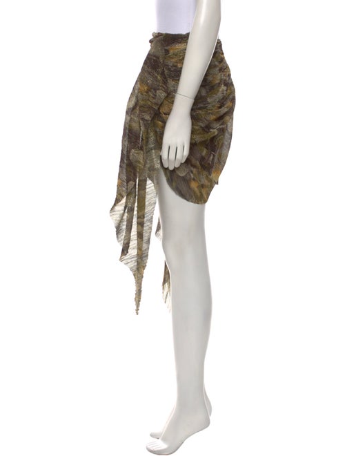 MIA VESPER Printed Mini Skirt