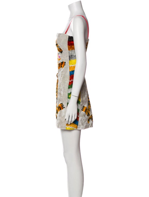 MIA VESPER Printed Mini Dress