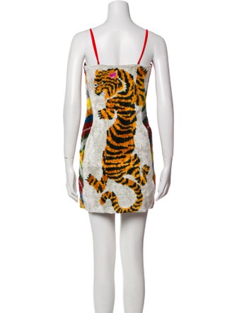 MIA VESPER Printed Mini Dress