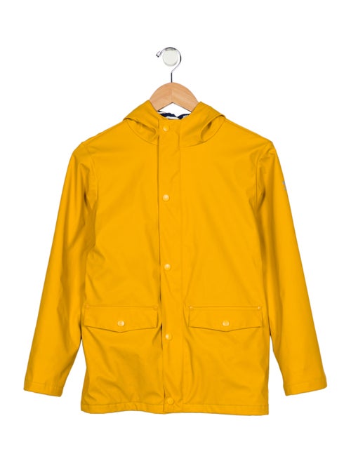 Mini Boden Boys' Woven Rain Coat