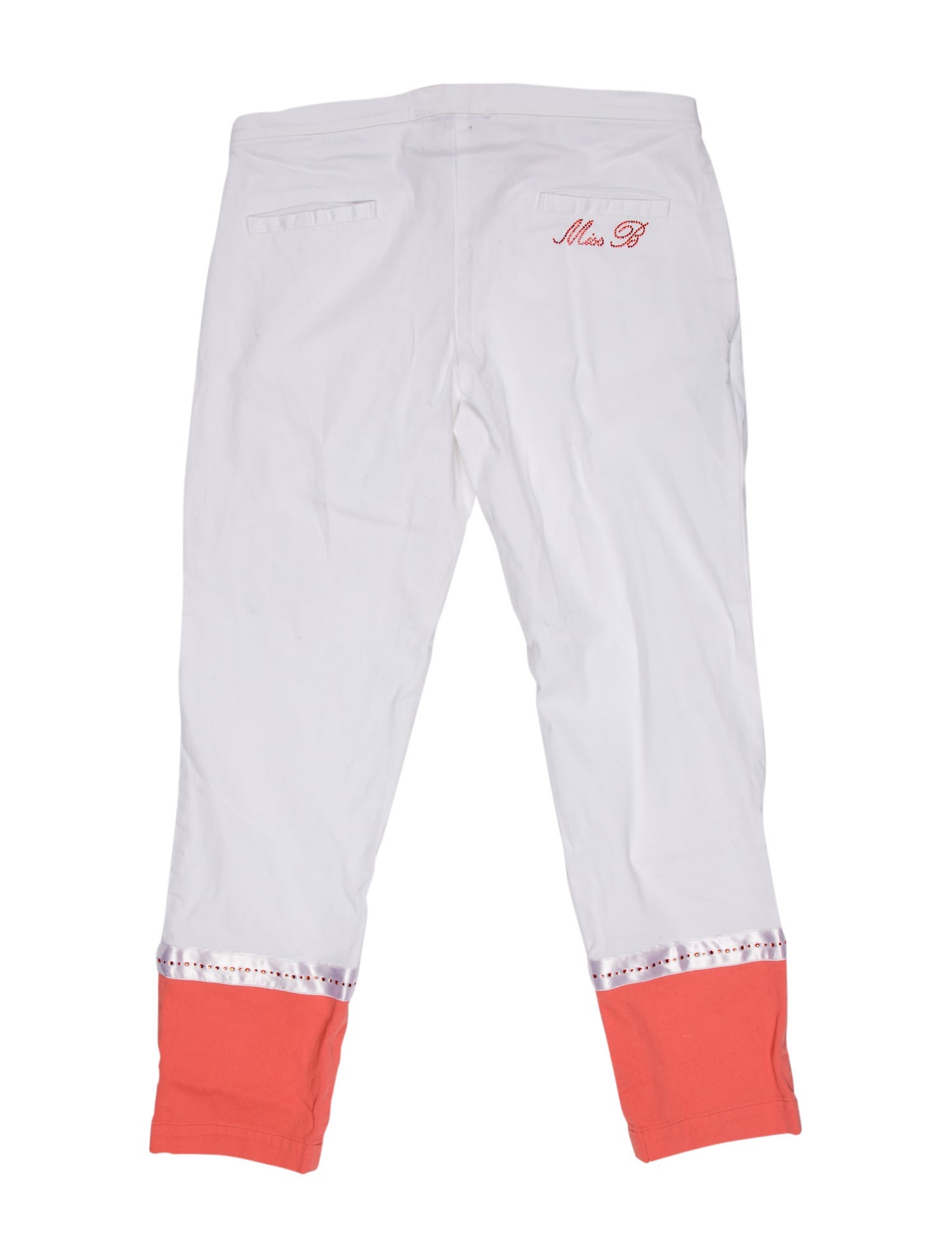 Miss Blumarine Skinny Leg Pants