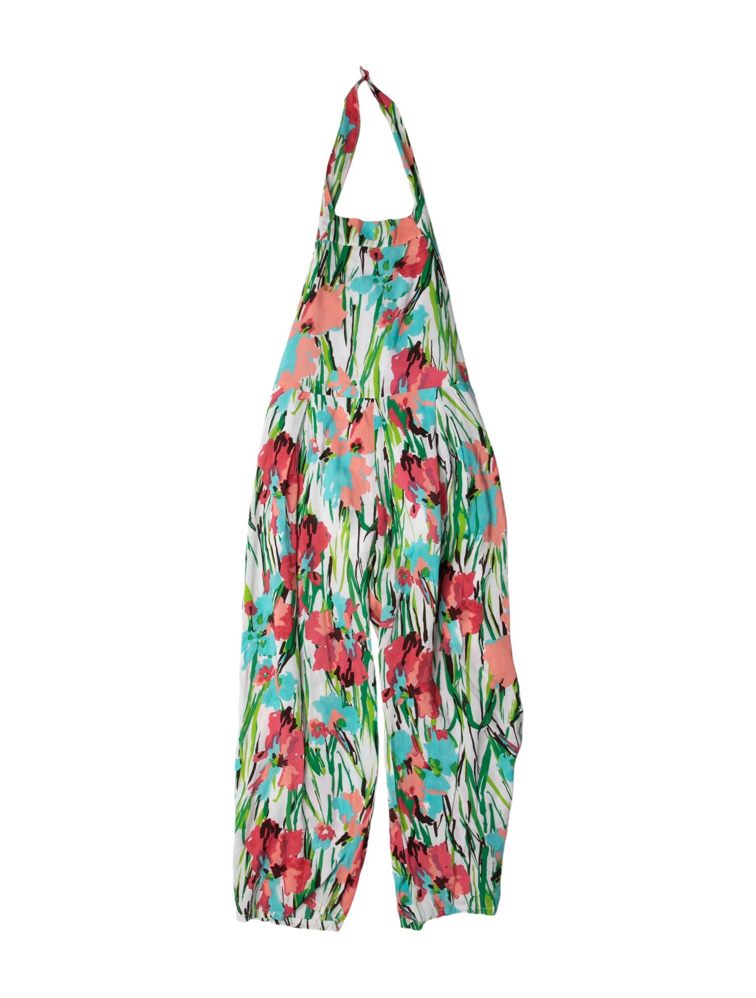 Miss Blumarine Printed Halterneck Jumpsuit