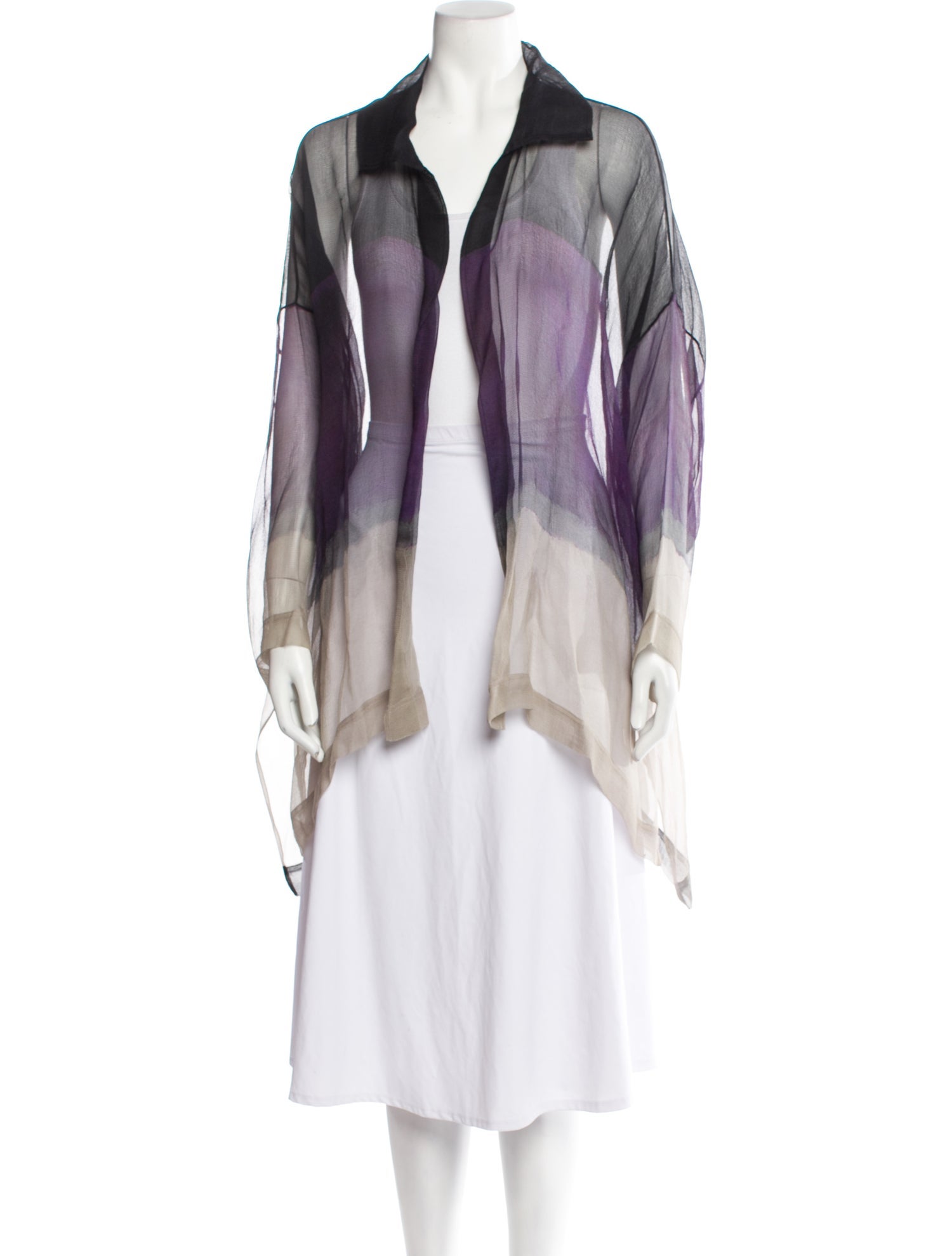 Michael Boris Striped Vest