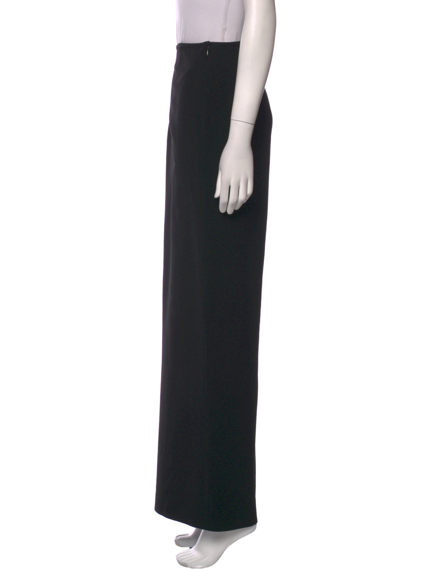 Michael Boris Wool Wide Leg Pants