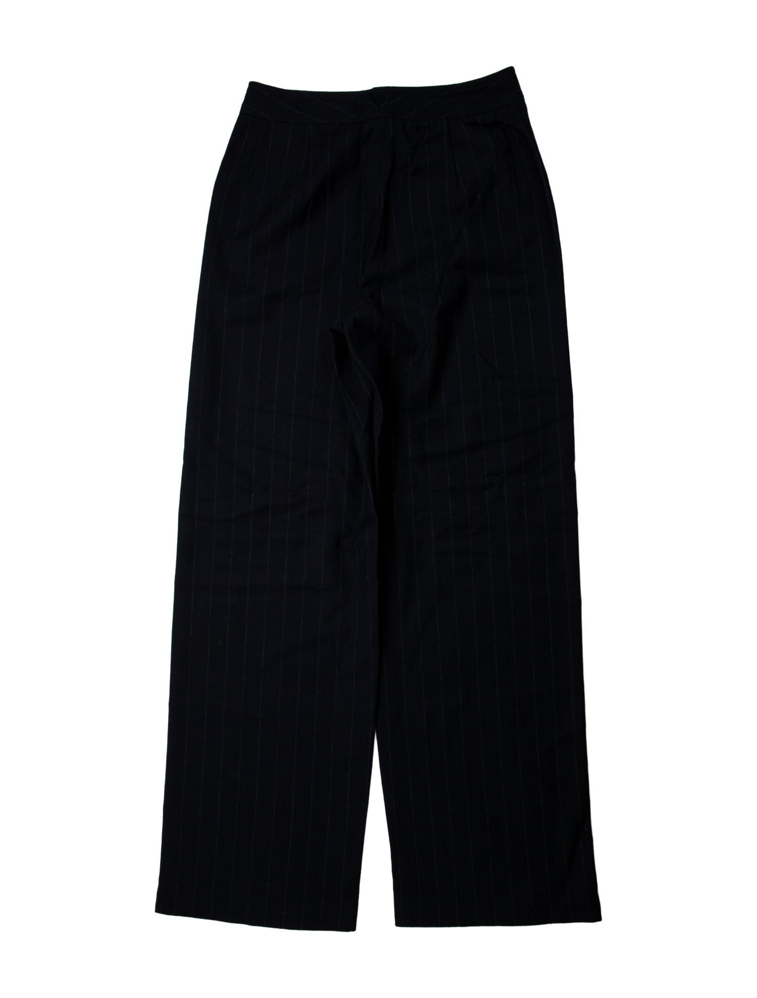 Michael Boris Wool Wide Leg Pants