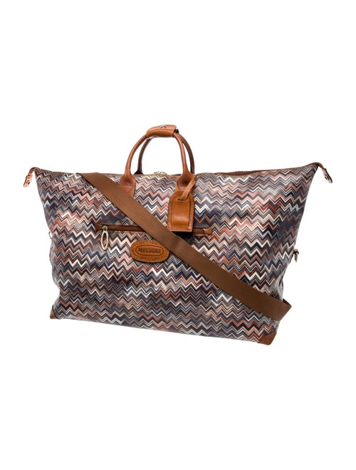 Missoni x Bric's Leather Weekender Bag