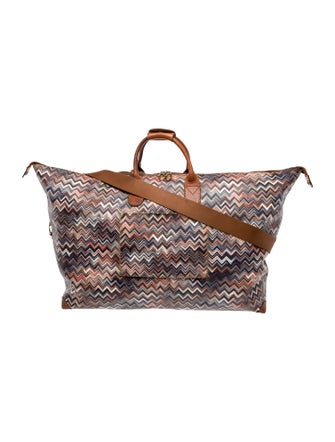 Missoni x Bric's Leather Weekender Bag