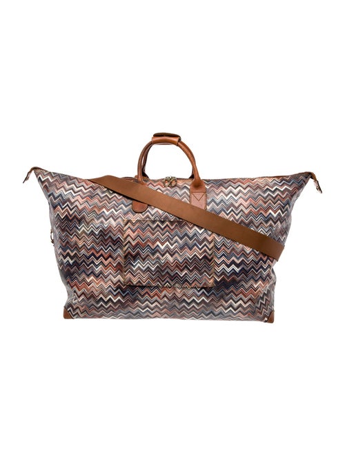 Missoni x Bric's Leather Weekender Bag