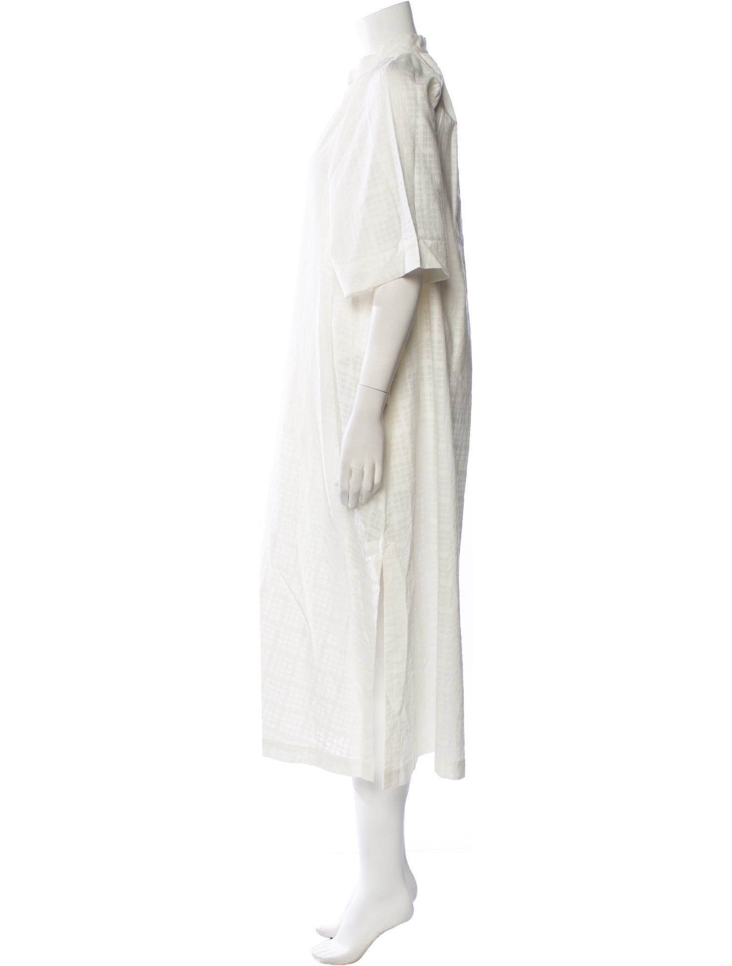 Mirth Caftans Mock Neck Long Dress