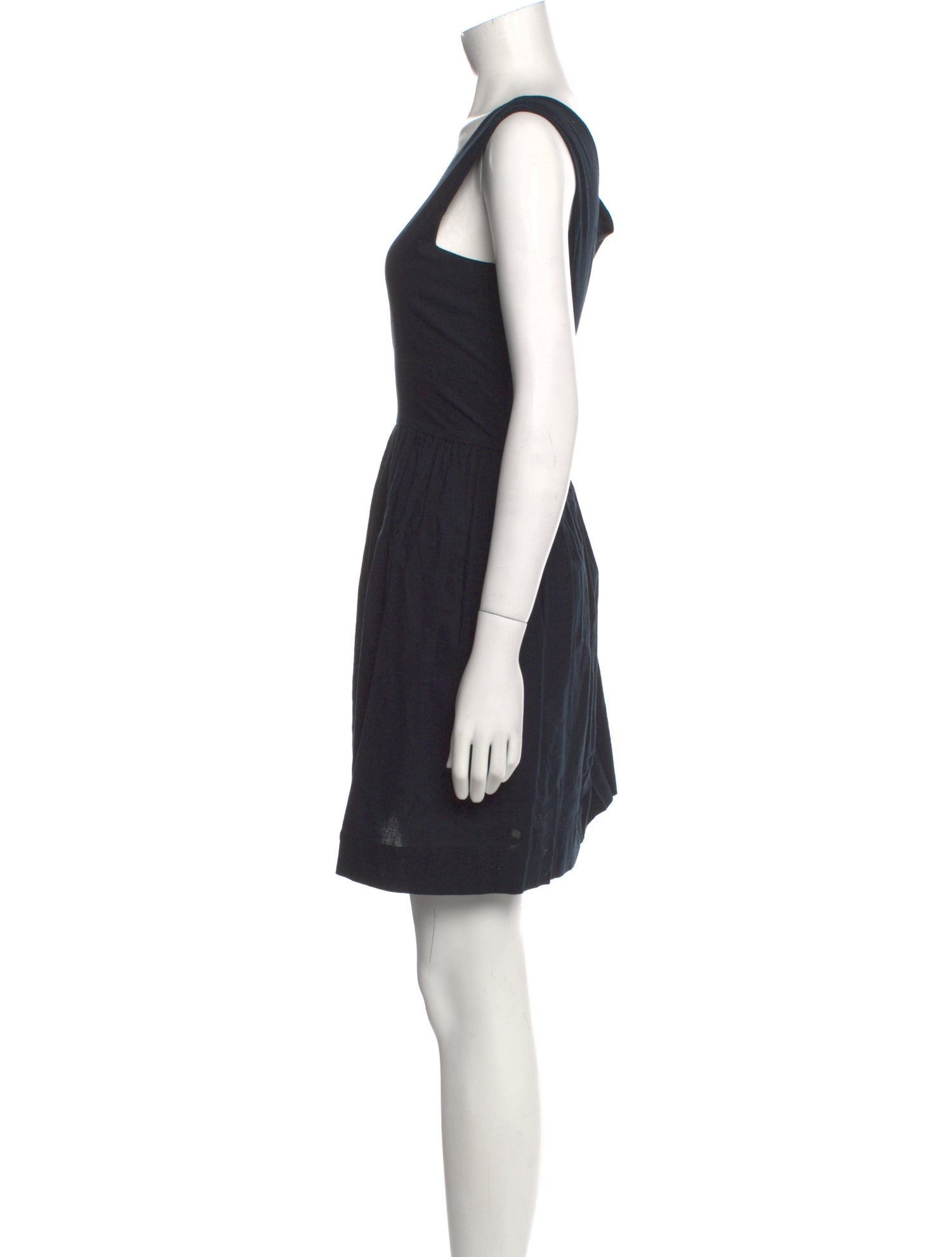 Mirth Caftans V-Neck Mini Dress