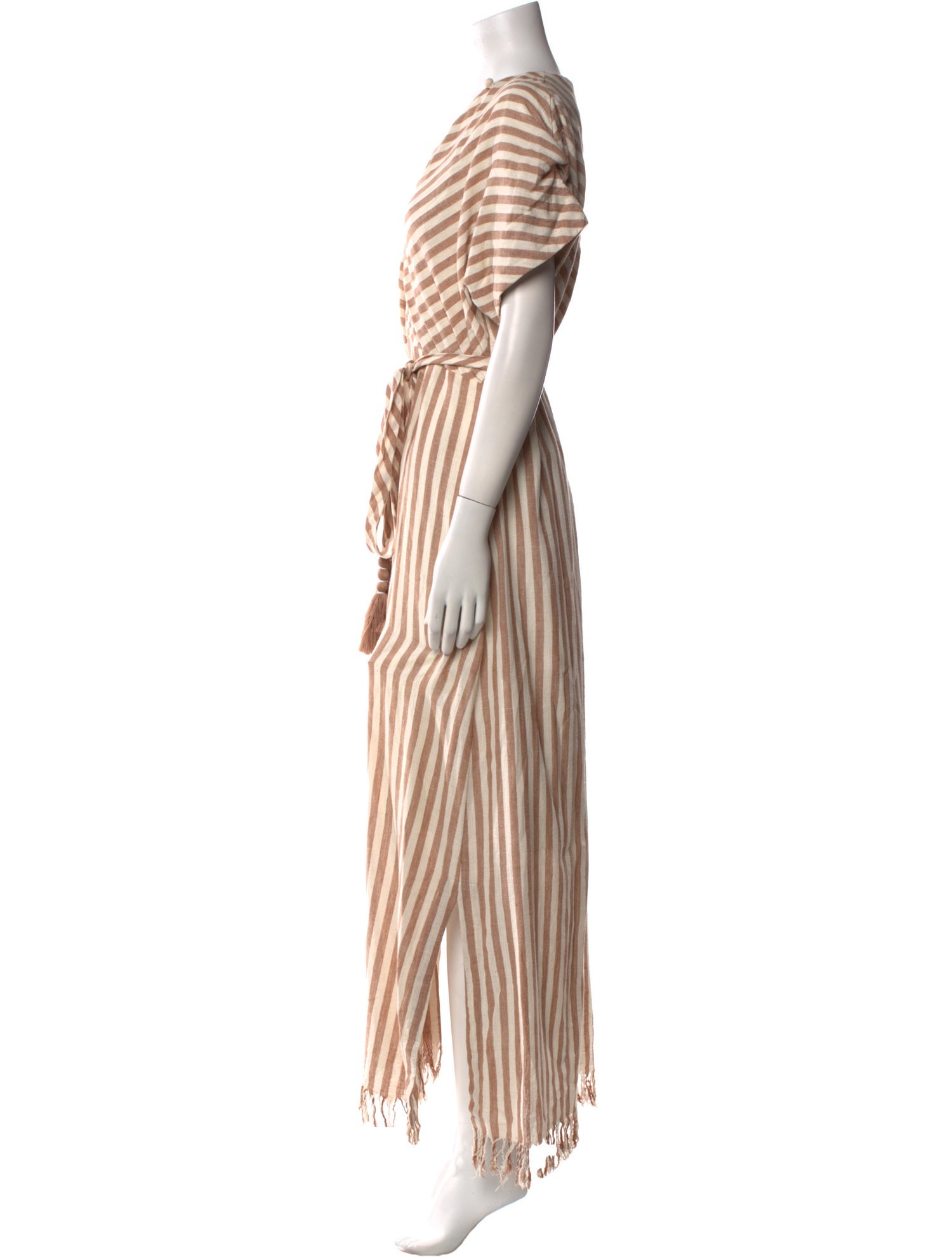 Mirth Caftans Striped Long Dress