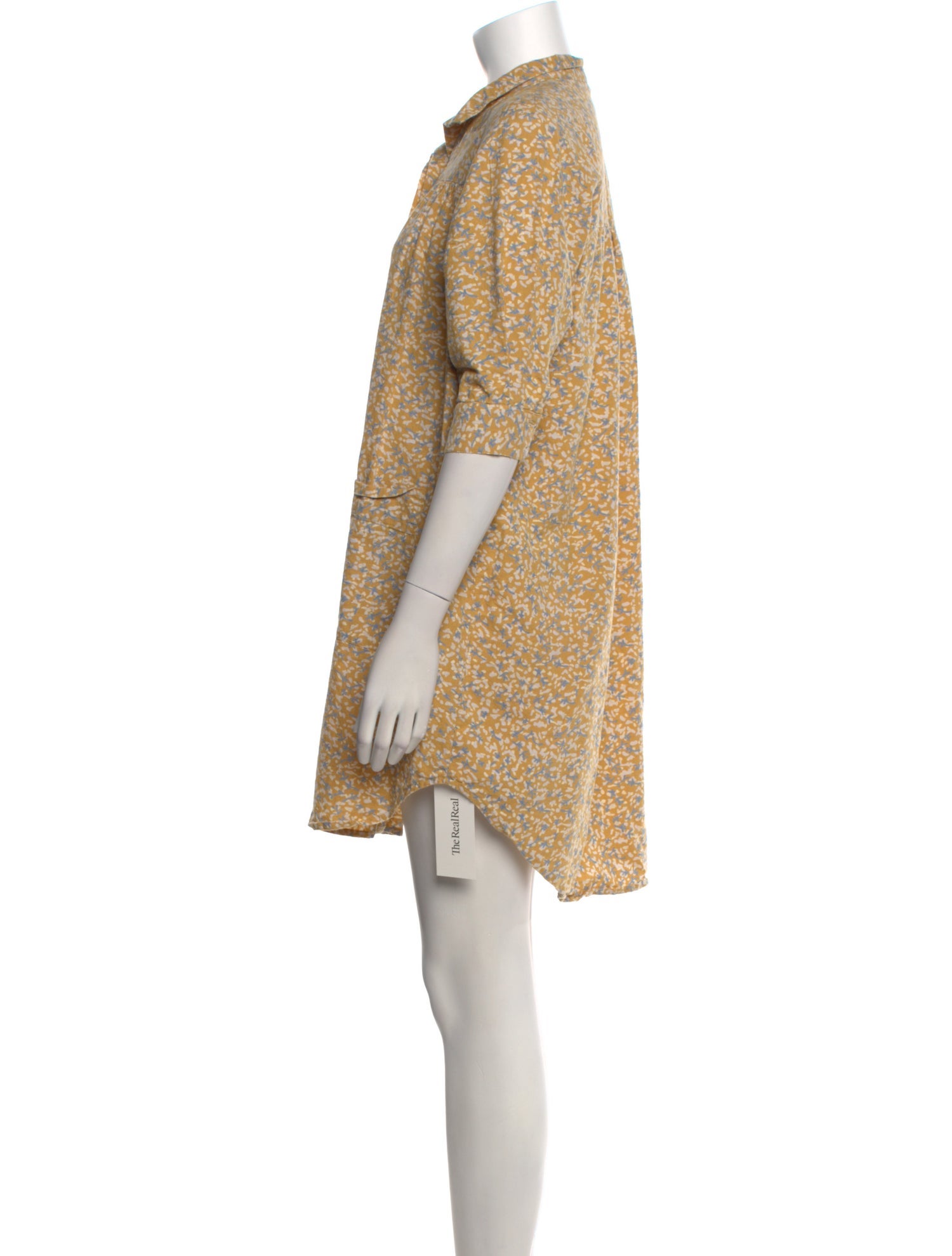 Mirth Caftans Printed Mini Dress