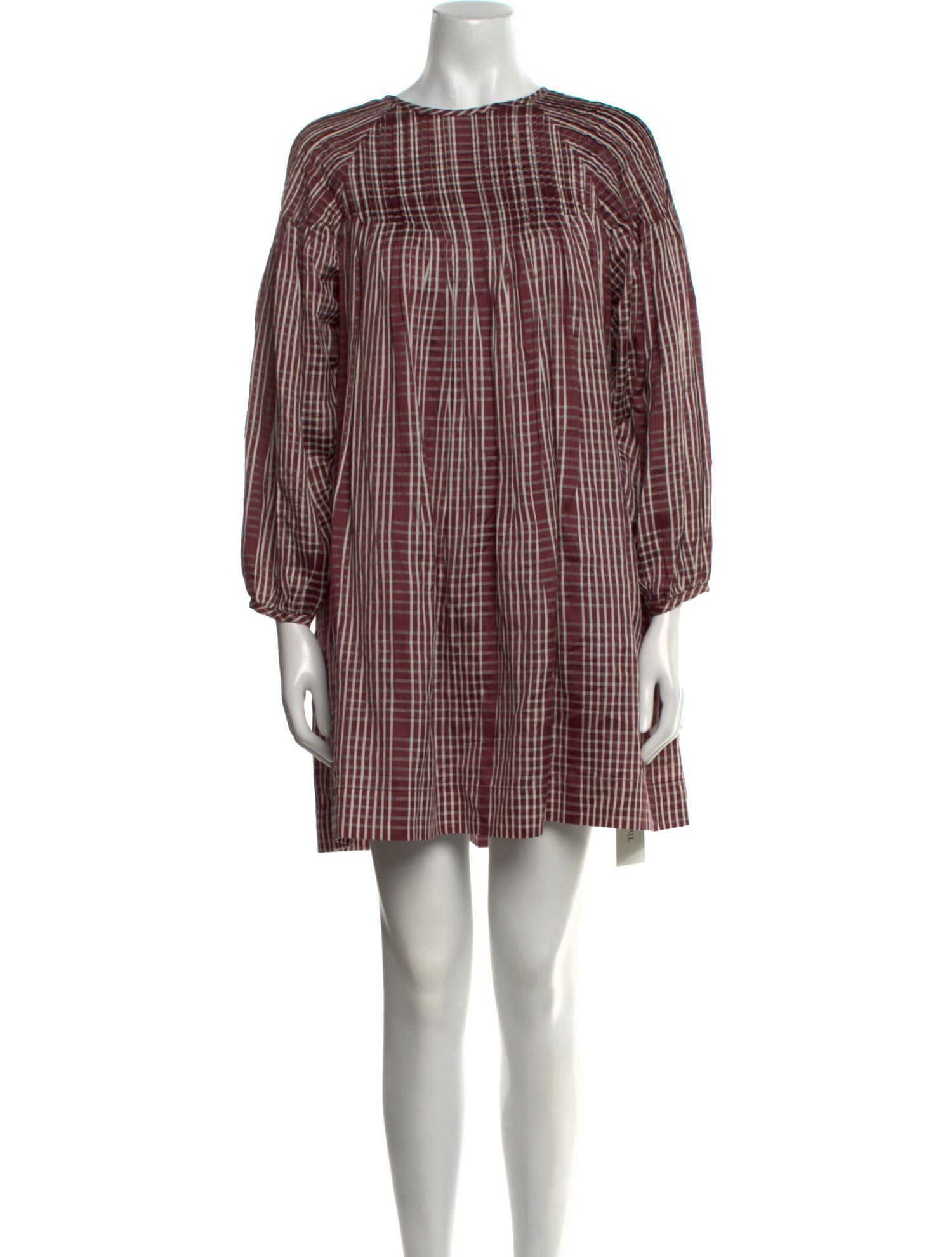 Mirth Caftans Silk Mini Dress