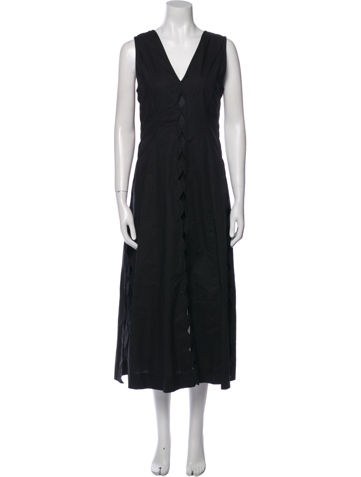 Mirth Caftans V-Neck Long Dress