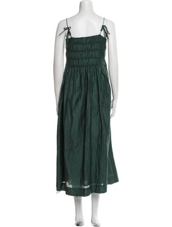 Mirth Caftans Square Neckline Long Dress