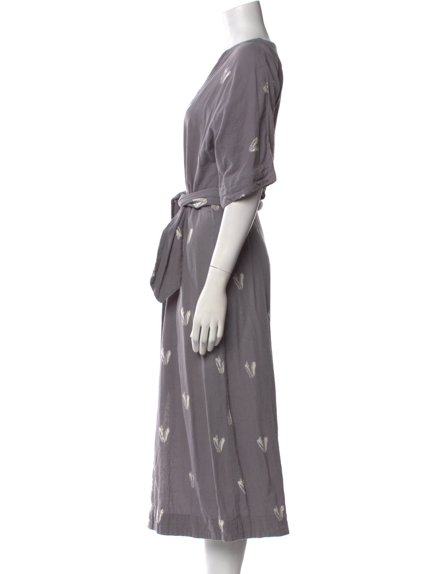 Mirth Caftans V-Neck Long Dress