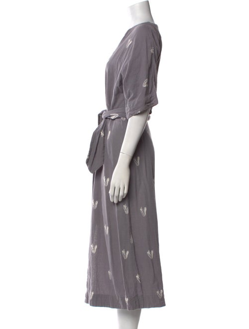 Mirth Caftans V-Neck Long Dress