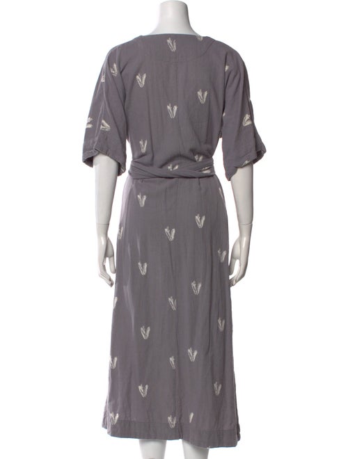 Mirth Caftans V-Neck Long Dress