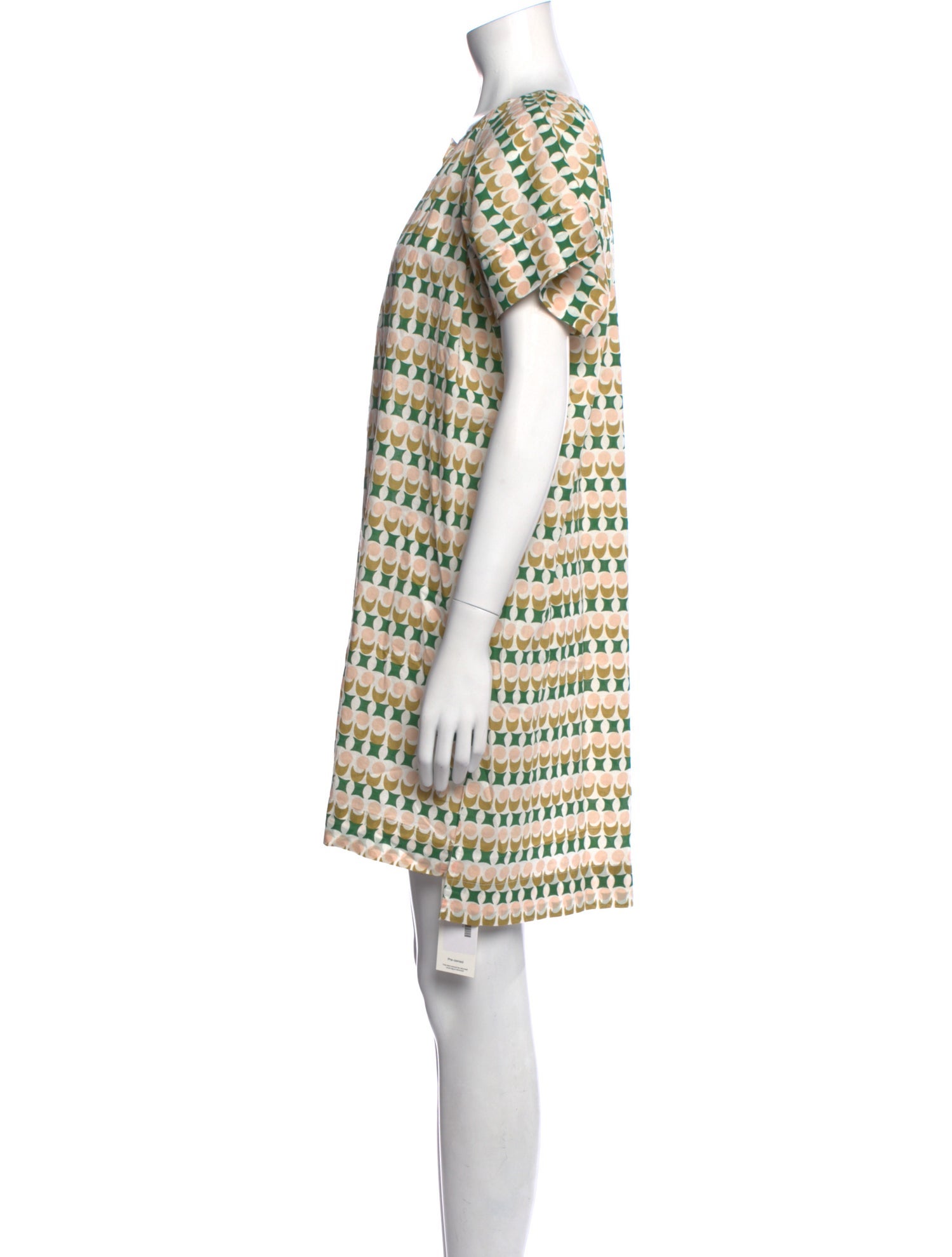 Mirth Caftans Printed Mini Dress