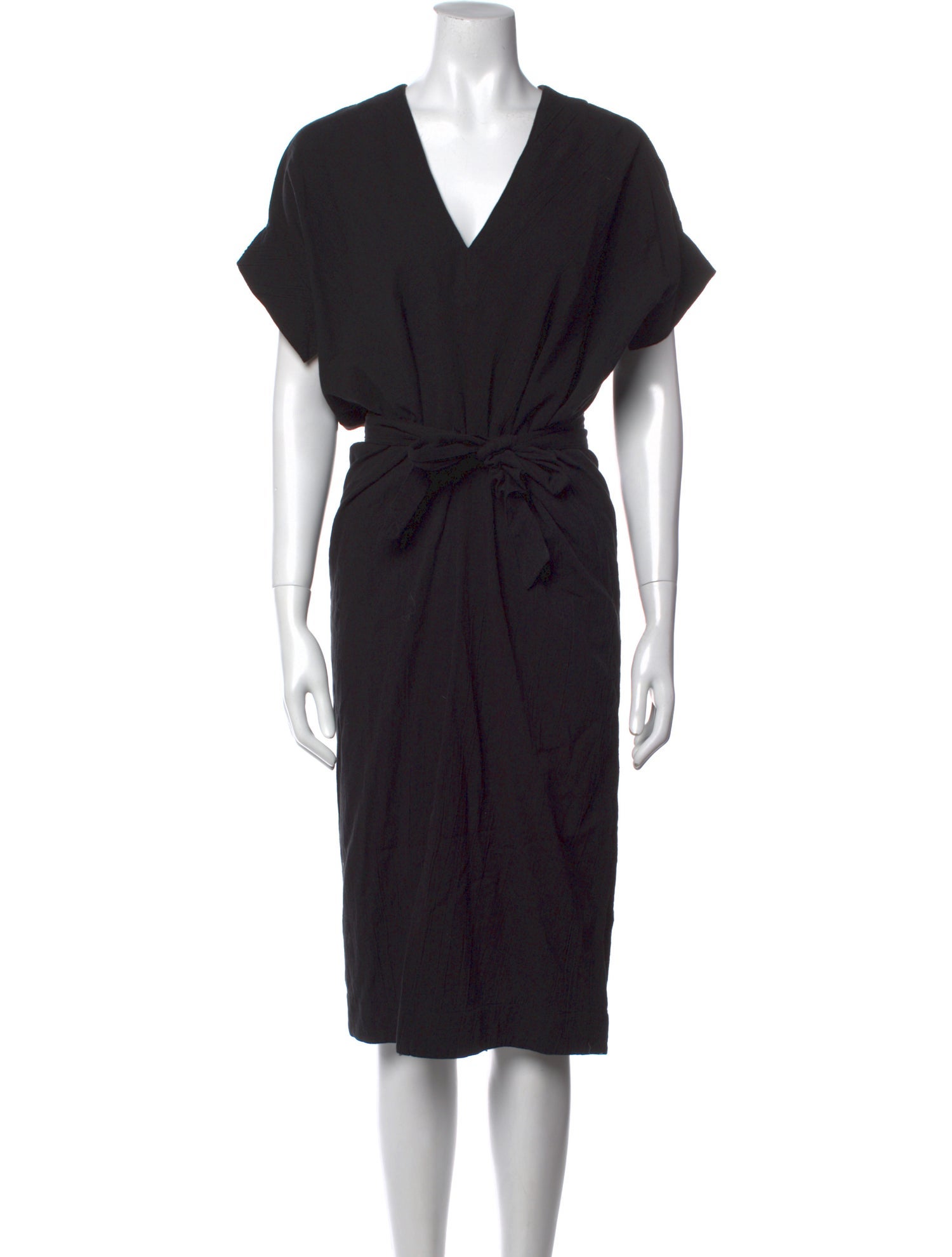 Mirth Caftans V-Neck Midi Length Dress