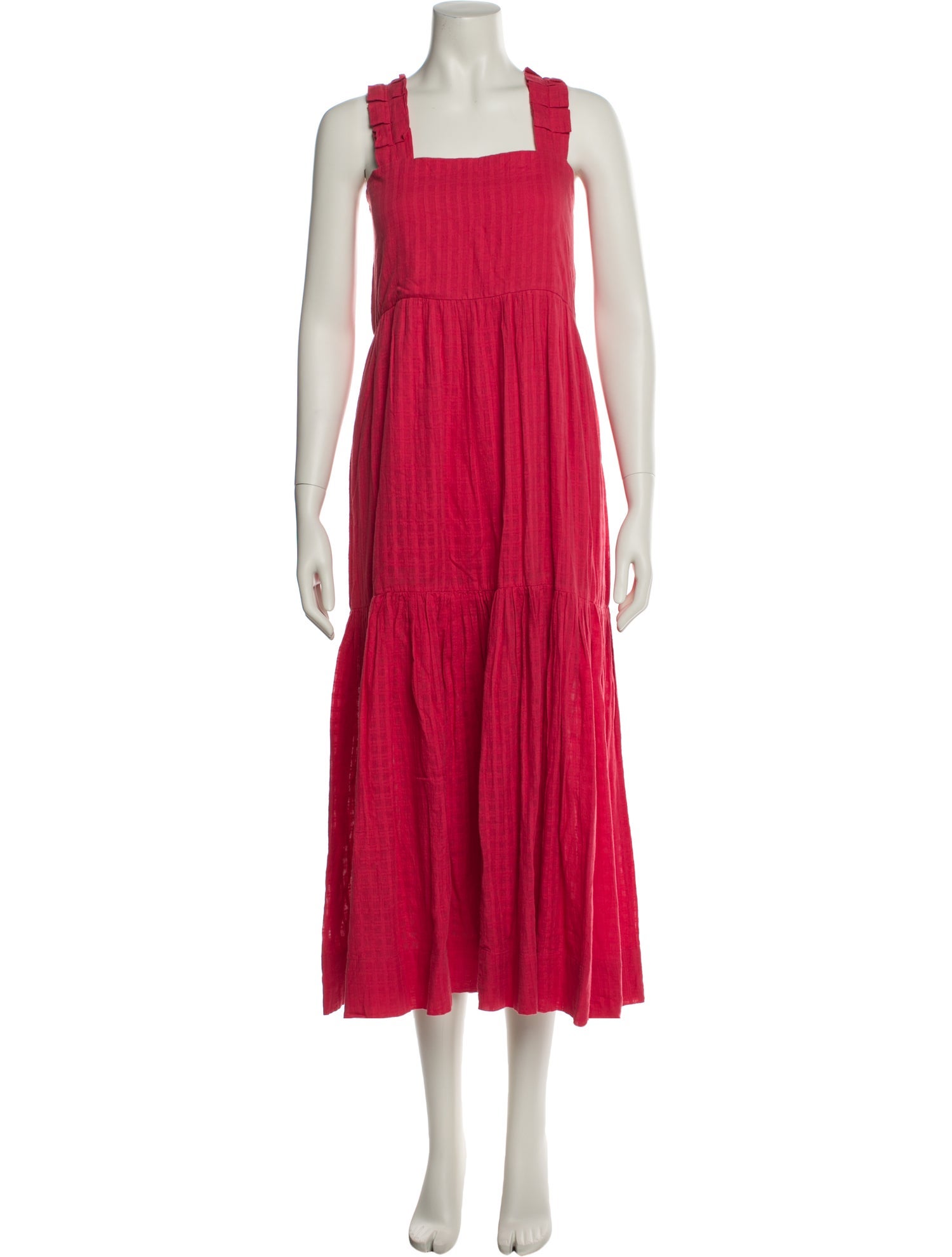 Mirth Caftans Square Neckline Long Dress