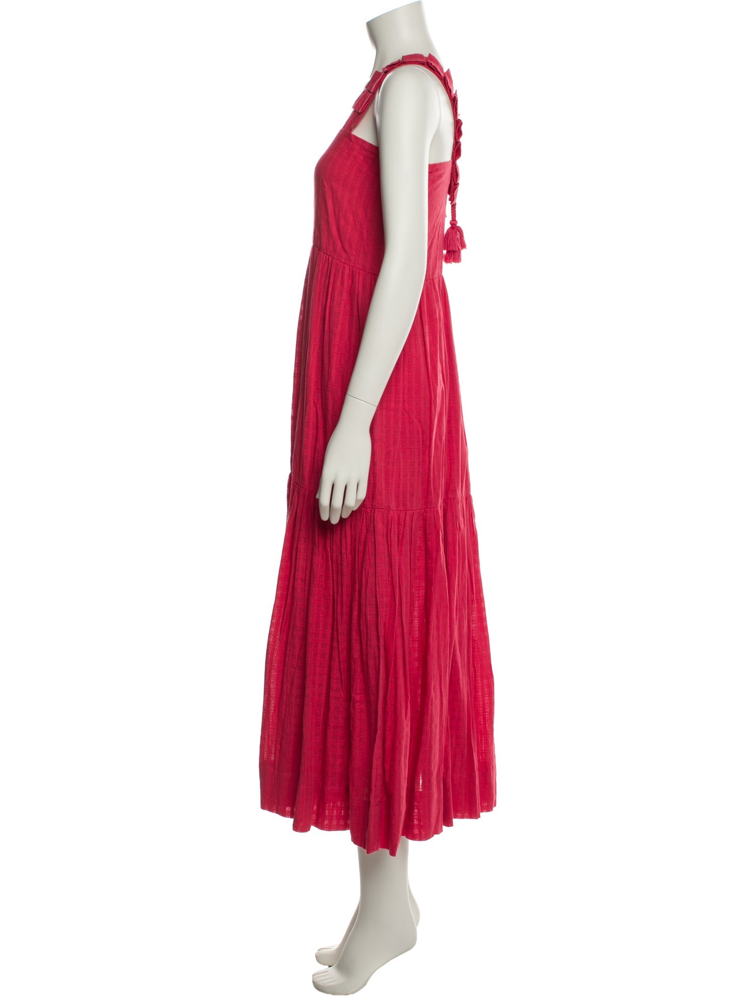 Mirth Caftans Square Neckline Long Dress