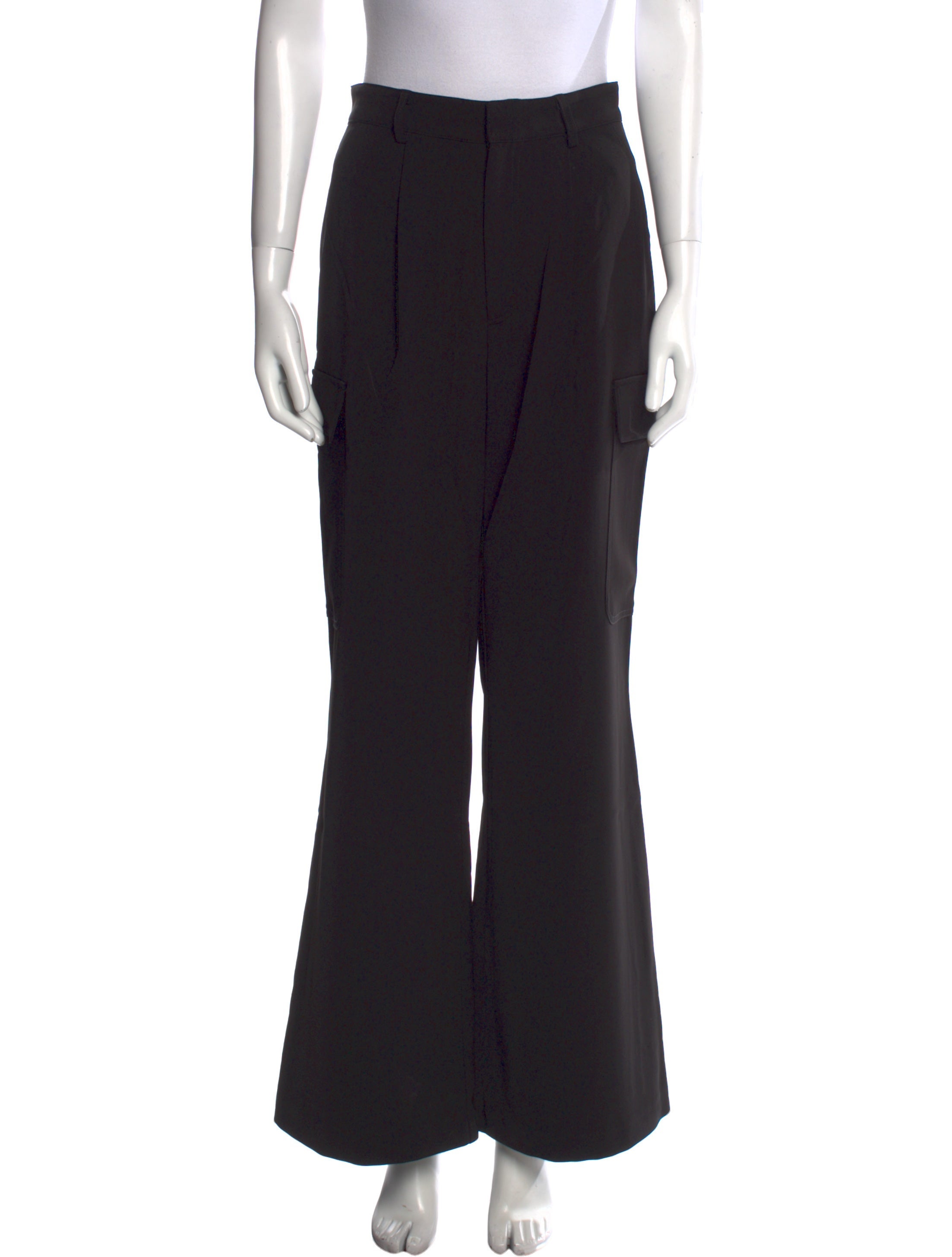 Misha Collection Wide Leg Pants w/ Tags Black, 13.25" Rise Pants