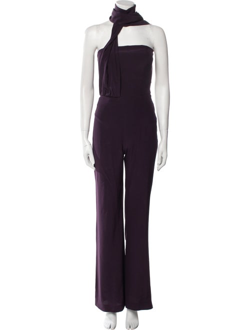 Misha Collection Nylon Turtleneck Jumpsuit