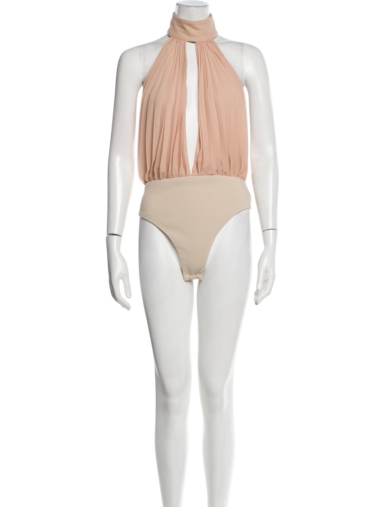 Misha Collection Halterneck Sleeveless Bodysuit