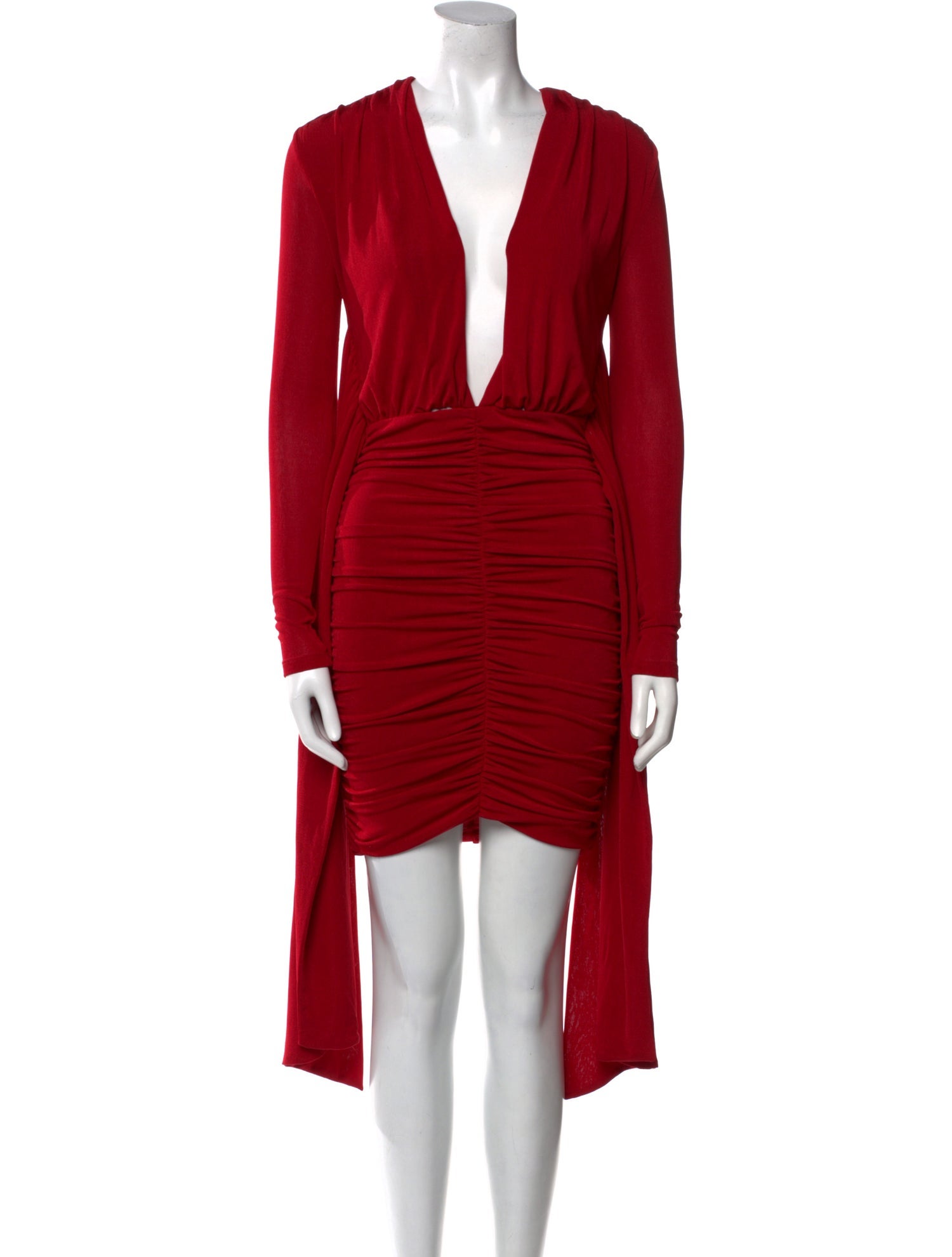 Misha Collection V-Neck Midi Length Dress w/ Tags