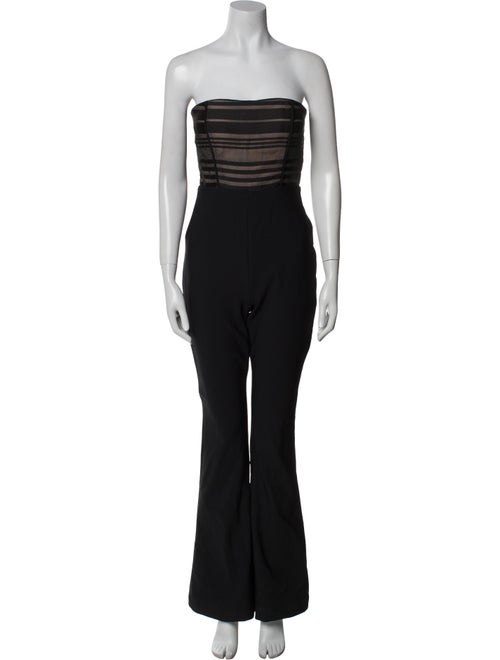 Misha Collection Strapless Jumpsuit