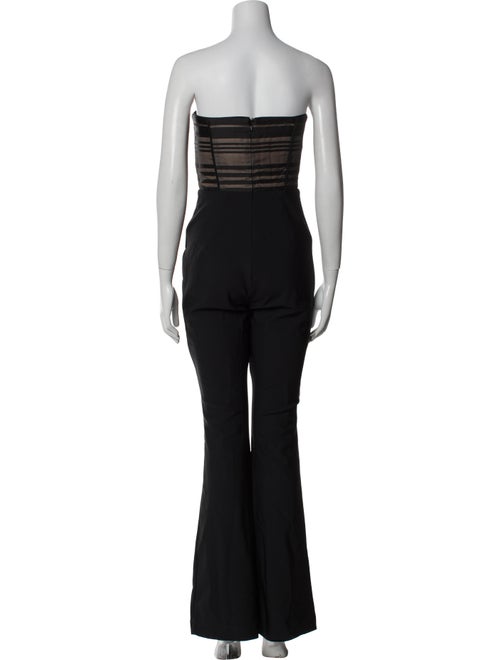 Misha Collection Strapless Jumpsuit
