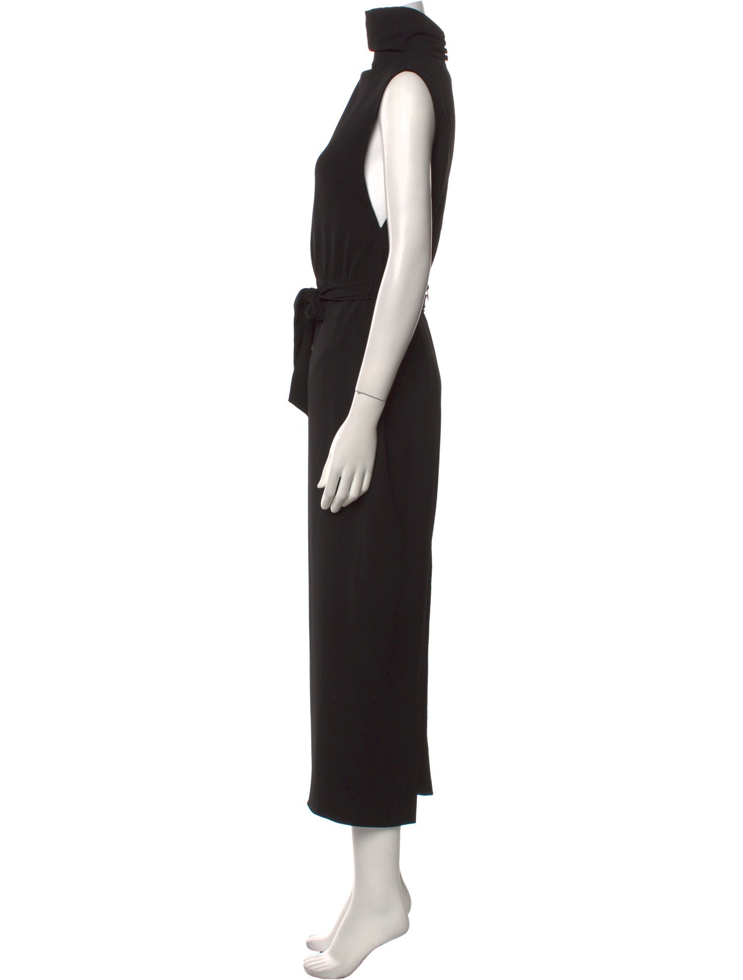 Misha Collection Turtleneck Long Dress