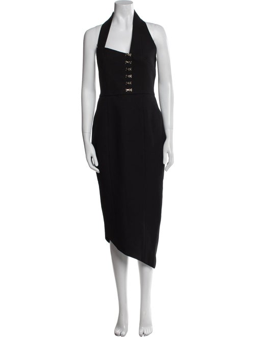 Misha Collection Halterneck Long Dress